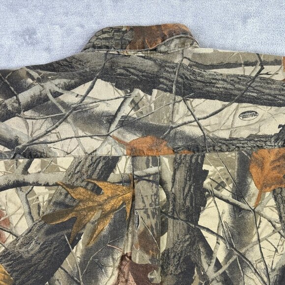 Winchester Supreme Shirt Mens XL Realtree Hardwoods Camo Hunting Green Brown - Picture 9 of 10